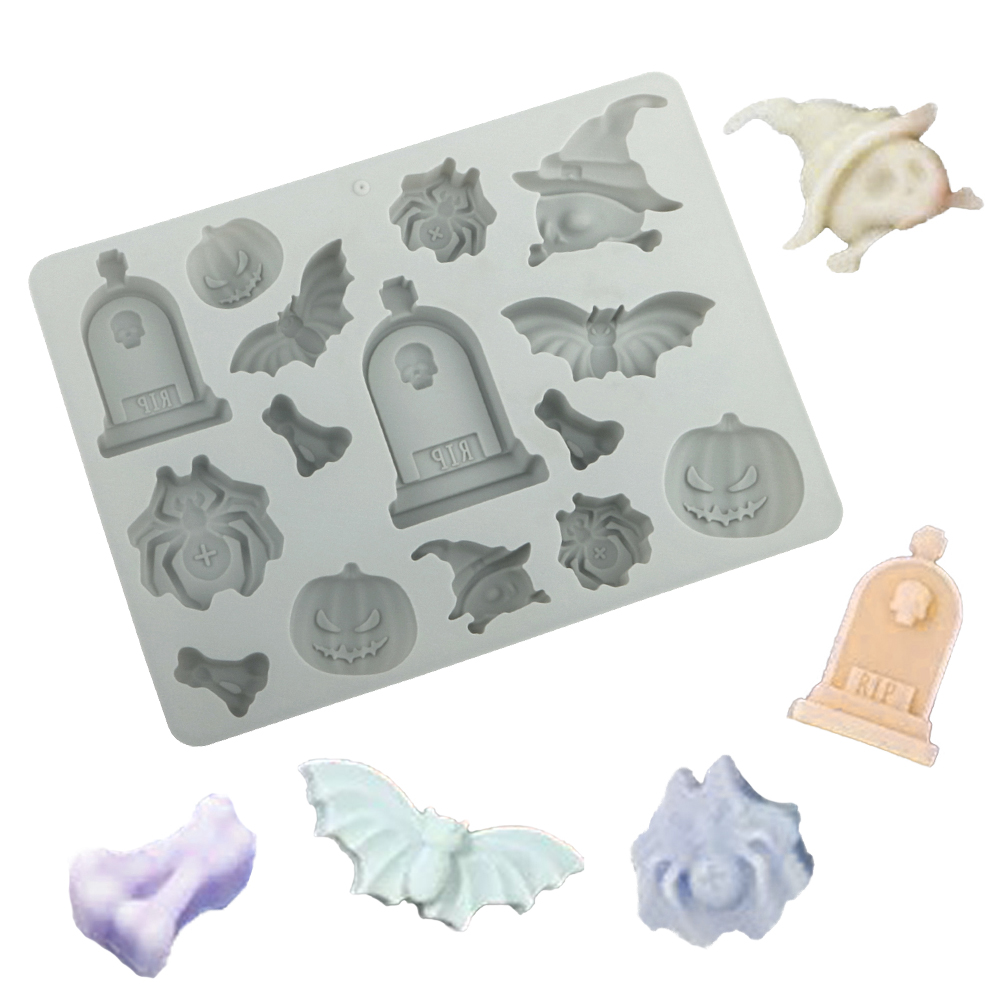 Halloween Element Tombstone Sp – Silicone Mold Tray Bewertung und Preis