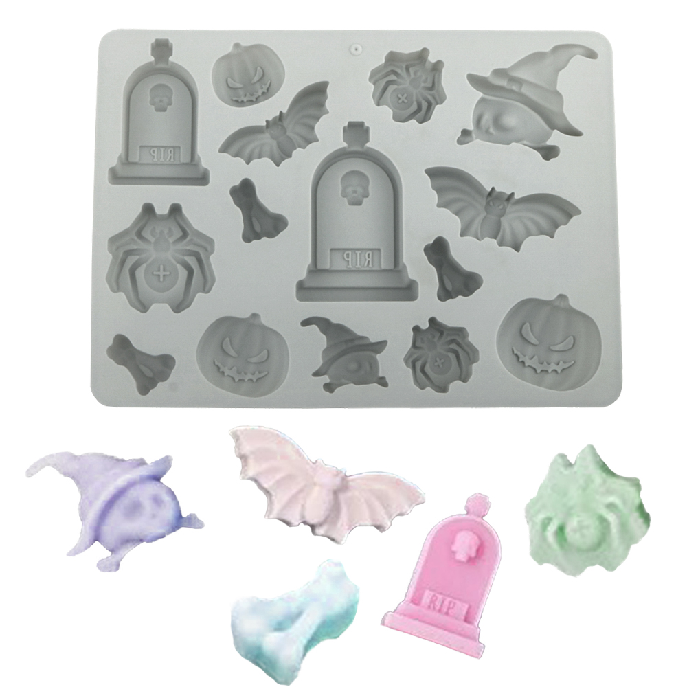 Halloween Element Tombstone Sp – Silicone Mold Tray Bewertung und Preis