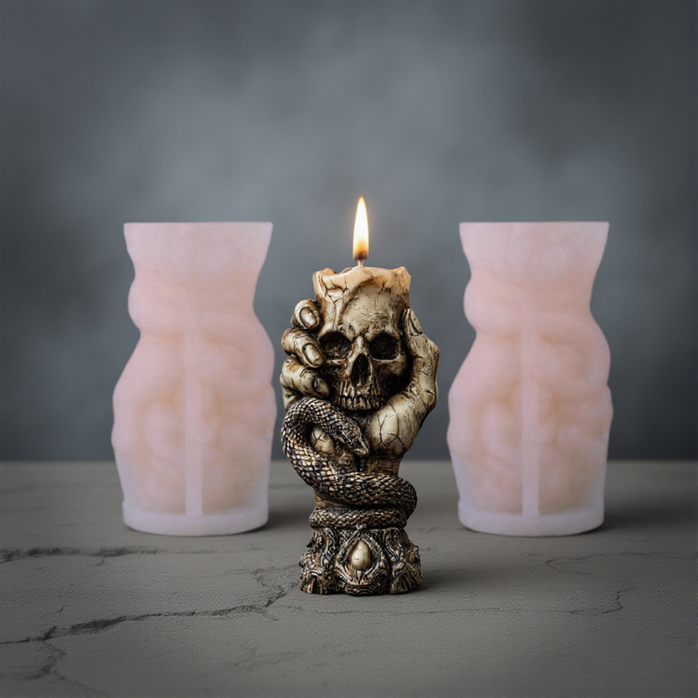 Halloween Skull Aroma Candle S – Resin Craft Workshop Bewertung und Preis