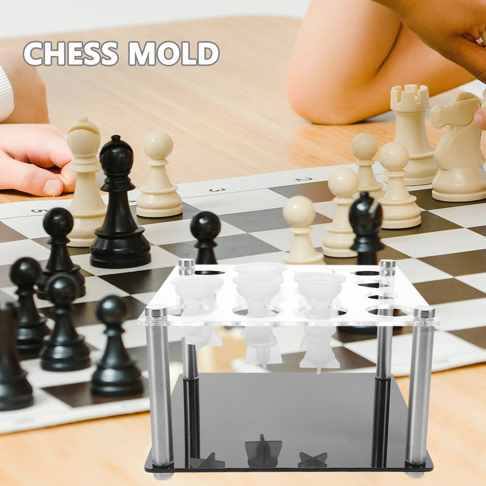 1Set Acrylic Chess Piece Stora – Resin Craft Workshop Bewertung und Preis