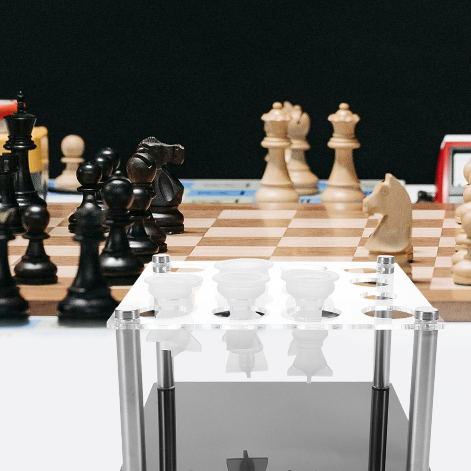 1Set Acrylic Chess Piece Stora – Resin Craft Workshop Bewertung und Preis
