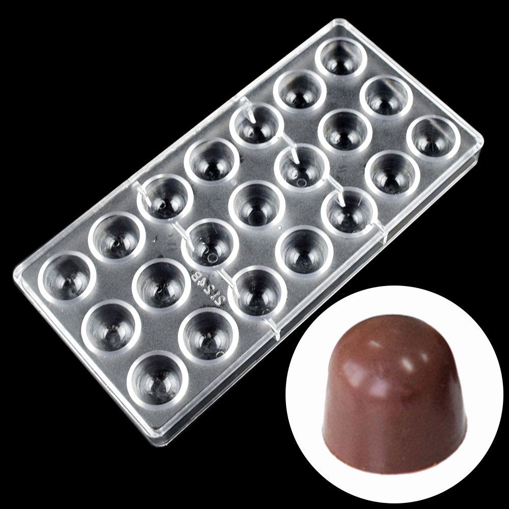 21 Cavity Dome Chocolate Mold  – Dome Mold Clear Bewertung und Preis