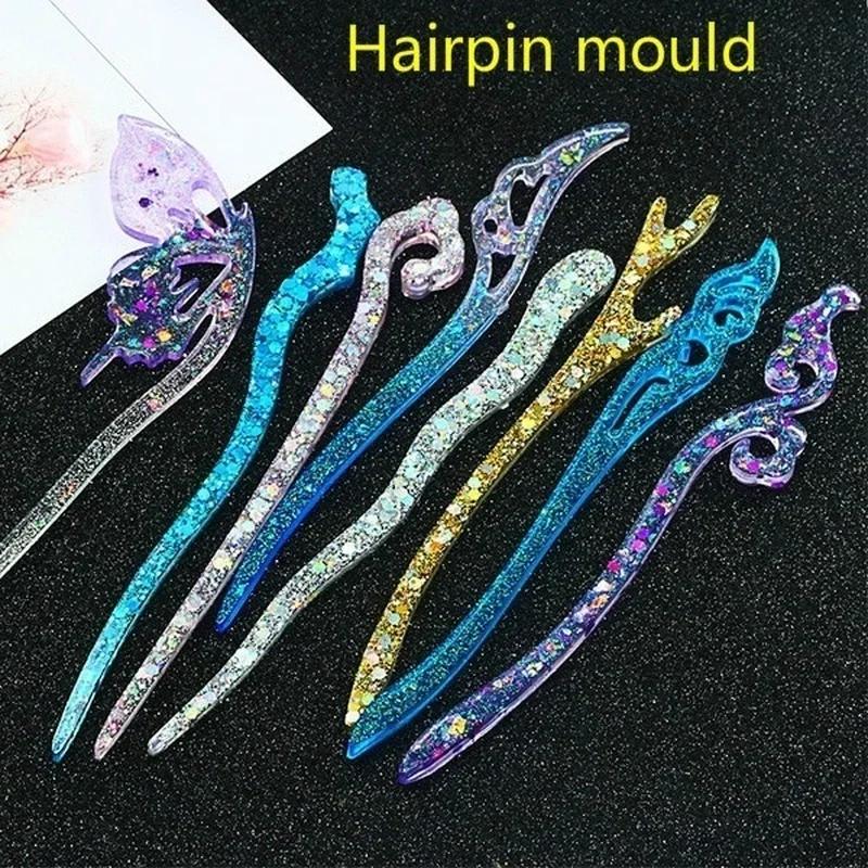 New Transparent Hairpin Silico – Resin Craft Projects Bewertung und Preis