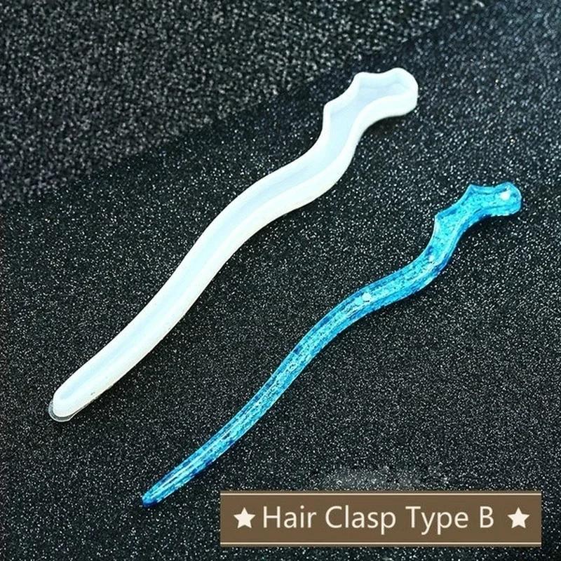 New Transparent Hairpin Silico – Resin Craft Projects Bewertung und Preis