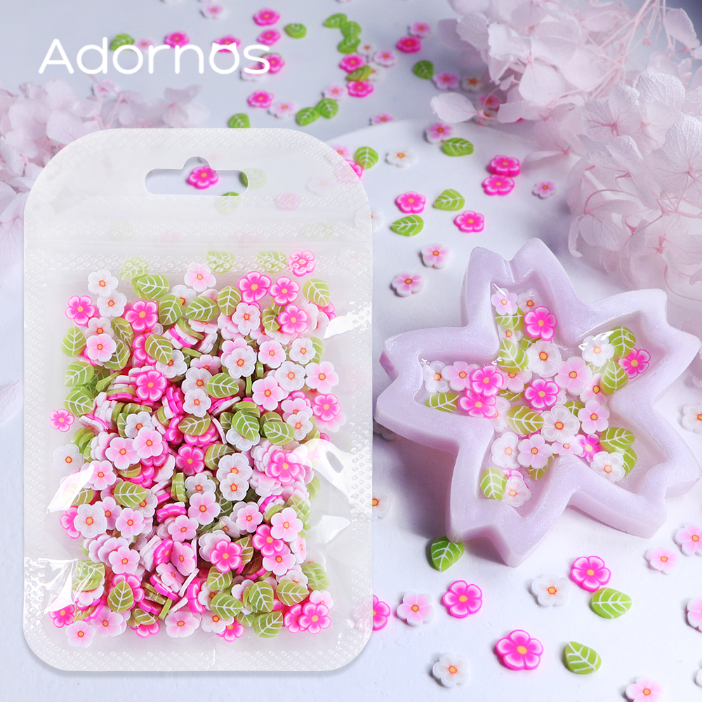 10g Pink Flowers Polymer Clay  – Flower Preservation Resin Bewertung und Preis