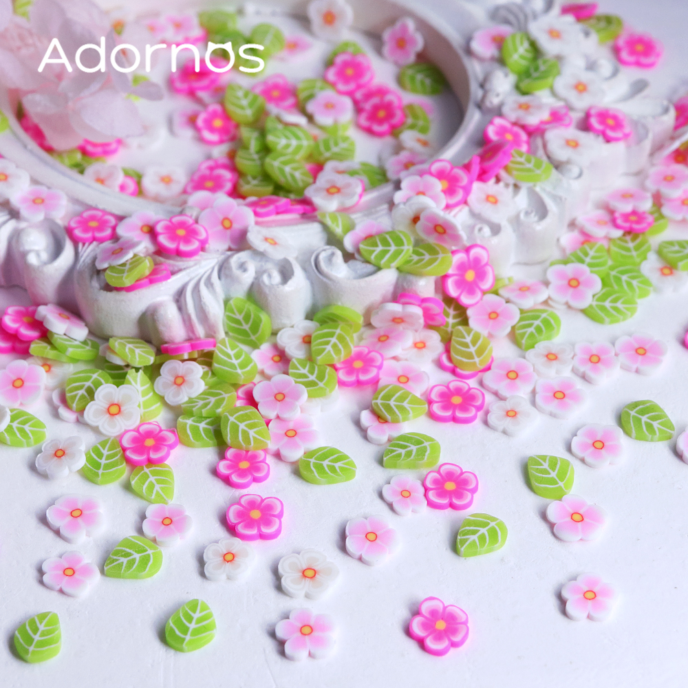 10g Pink Flowers Polymer Clay  – Flower Preservation Resin Bewertung und Preis