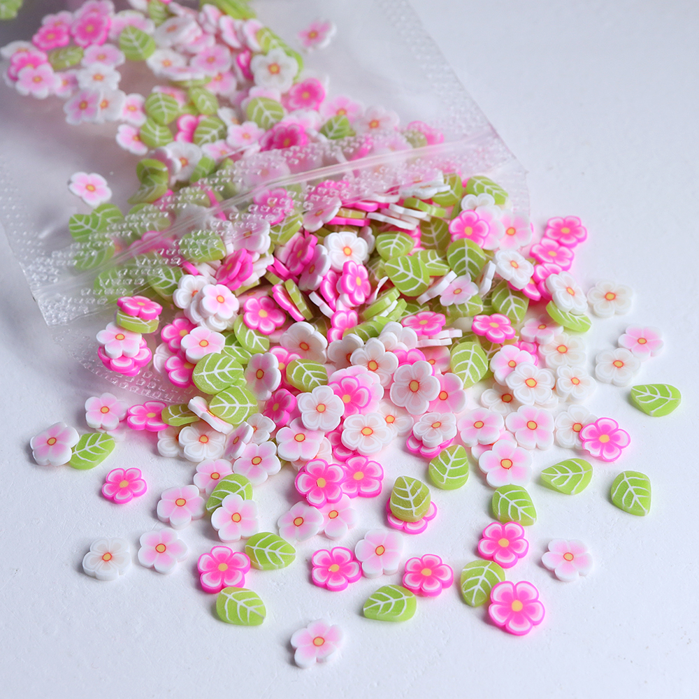 10g Pink Flowers Polymer Clay  – Flower Preservation Resin Bewertung und Preis