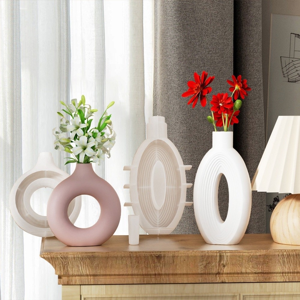Oval Stripe Silicone Vase Mold – Resin Craft Workshop Bewertung und Preis