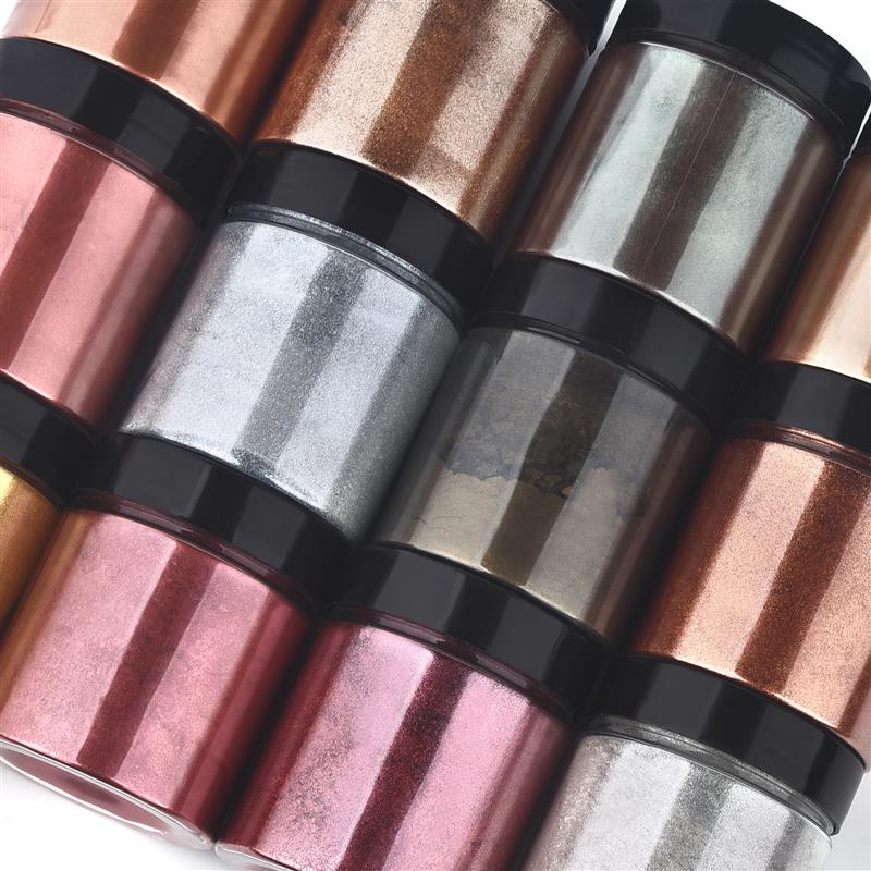 50g Shimmer Metallic Gold Silv – Resin Pigment Set Bewertung und Preis