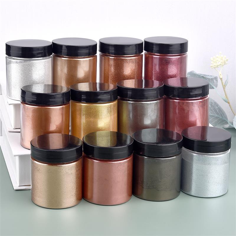50g Shimmer Metallic Gold Silv – Resin Pigment Set Bewertung und Preis