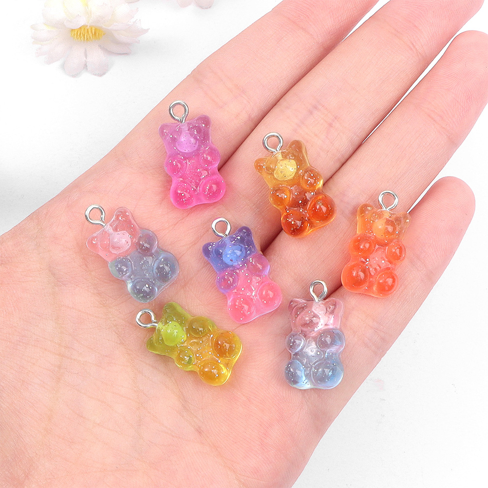 60pcs Dual Color Resin Bear Sh – Resin Craft Material Bewertung und Preis
