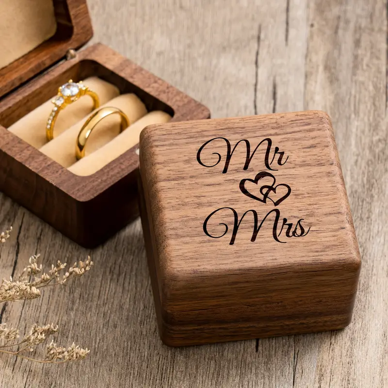 Engagement Proposal Wedding Ce – Wood Ring Blank Bewertung und Preis