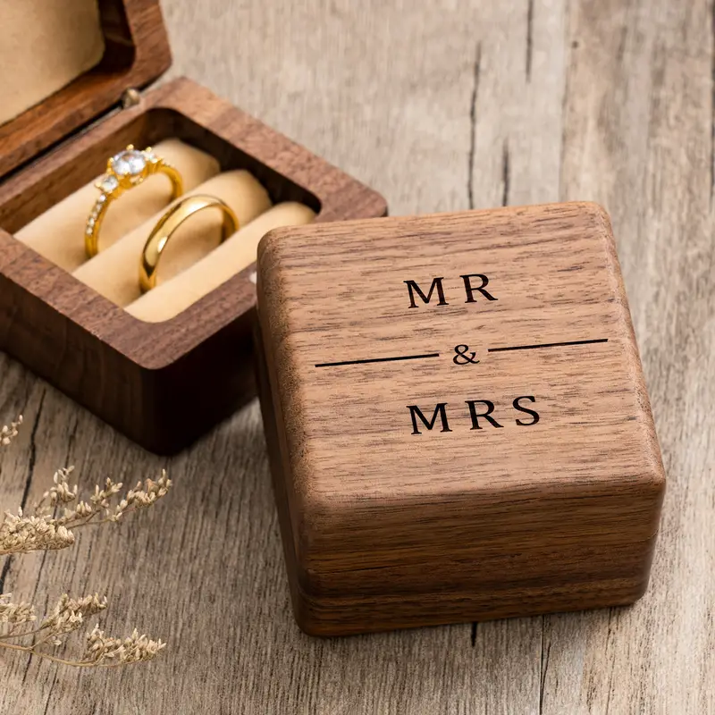 Engagement Proposal Wedding Ce – Wood Ring Blank Bewertung und Preis