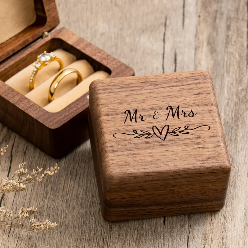 Engagement Proposal Wedding Ce – Wood Ring Blank Bewertung und Preis