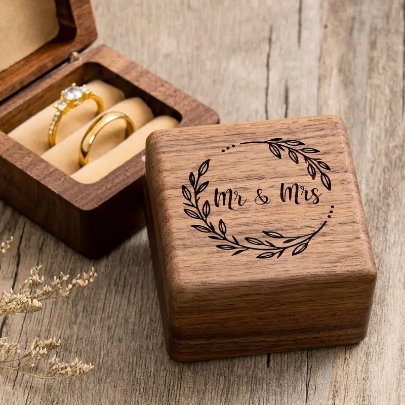 Engagement Proposal Wedding Ce – Wood Ring Blank Bewertung und Preis