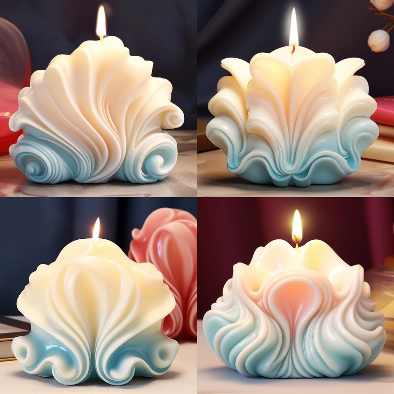 Ocean Shell Candle Silicone Mo – Resin Ocean Wave Mold Bewertung und Preis