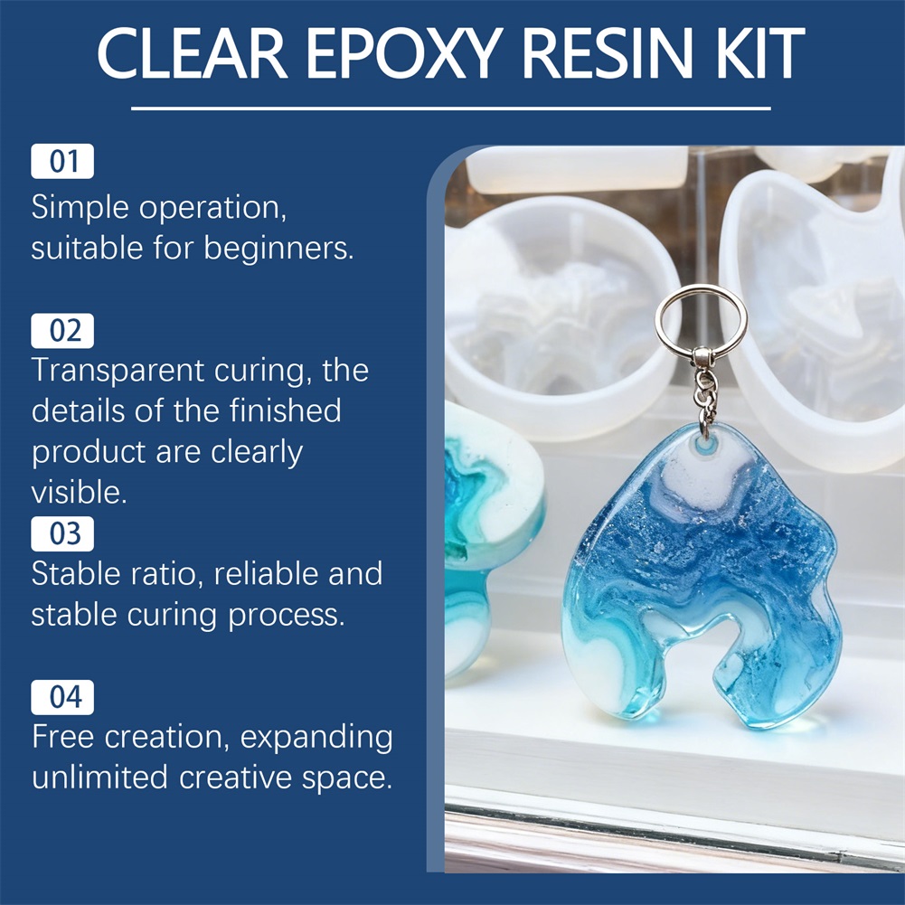 DIY Crystals Clear Epoxys Resi – Resin Jewelry Kit Bewertung und Preis