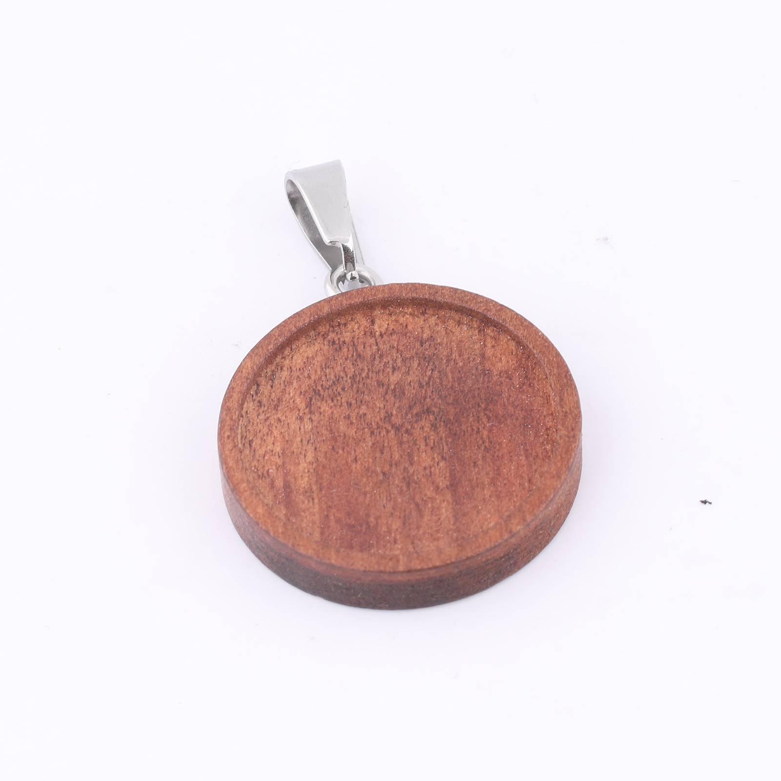 10pcs 20mm Round Wood Cabochon – Bezels Set Pendant Bewertung und Preis