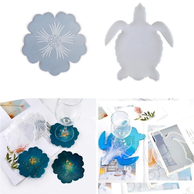 R3MC 2Pcs DIY Flower Silicone  – Geode Mold Silicone Bewertung und Preis