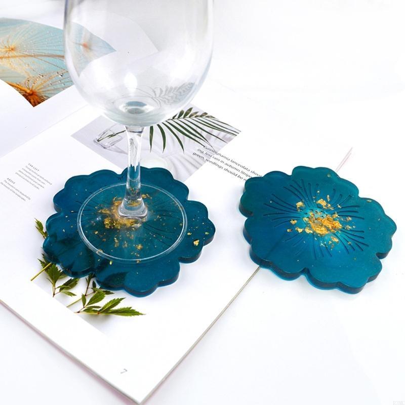R3MC 2Pcs DIY Flower Silicone  – Geode Mold Silicone Bewertung und Preis
