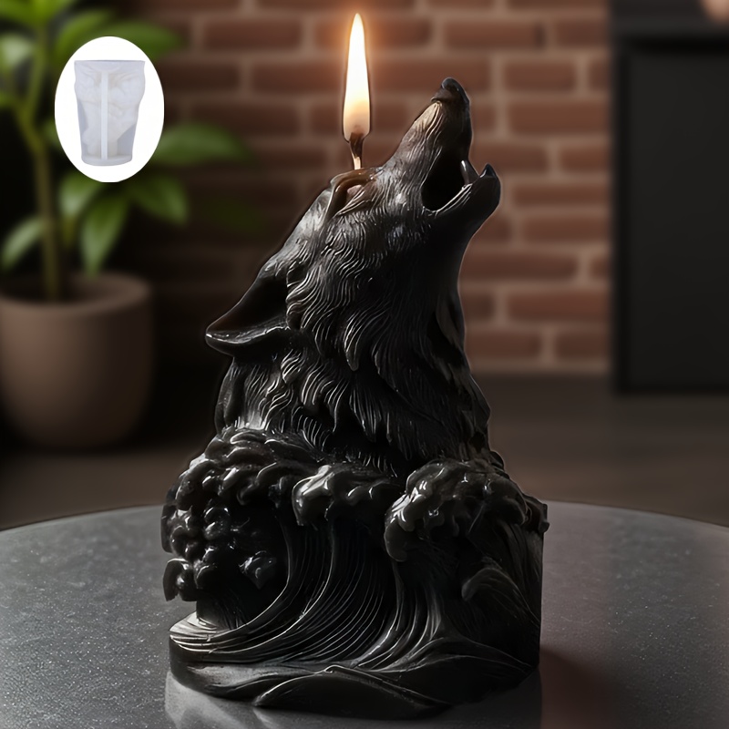 Dramatic Wolf and Ocean Wave C – Resin Ocean Wave Mold Bewertung und Preis