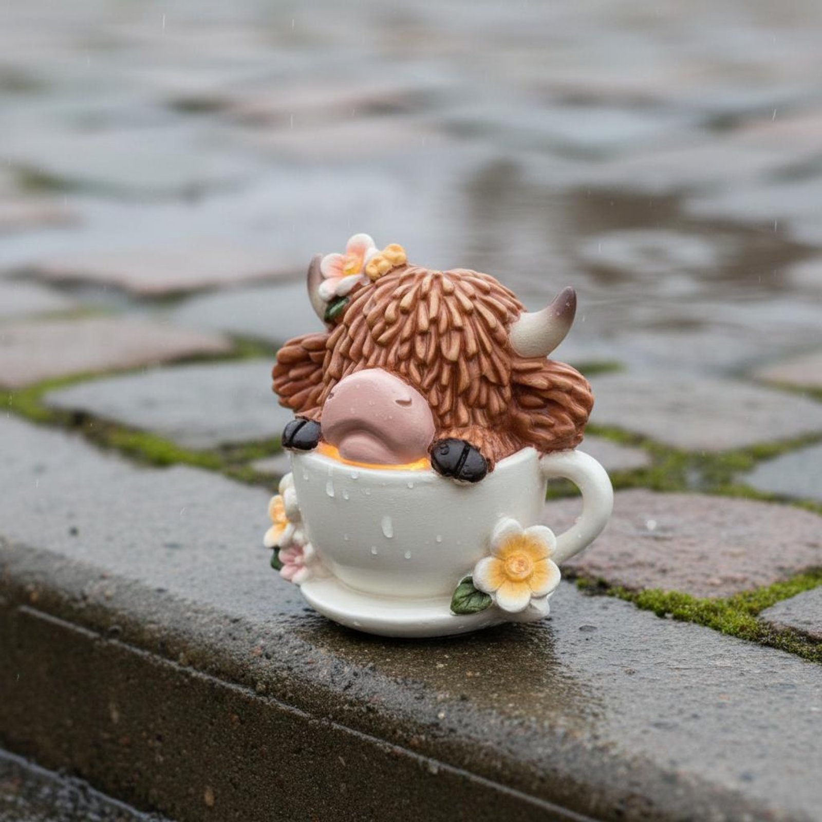 Highland Cow Garden Light Resi – Resin Crafts Bewertung und Preis