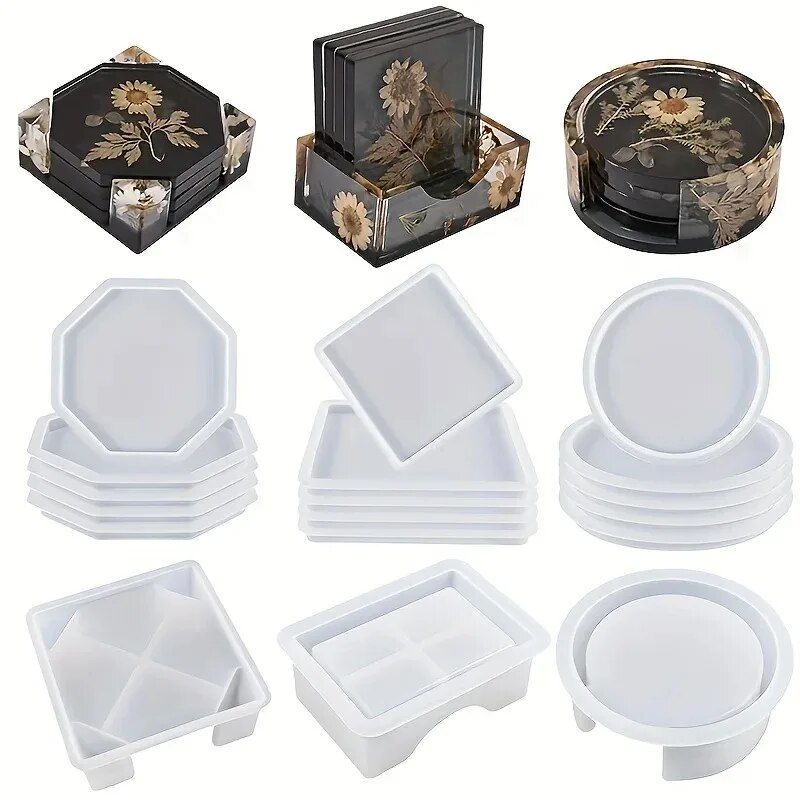 Coaster Resin Molds Set Includ – Serving Tray Mold Bewertung und Preis