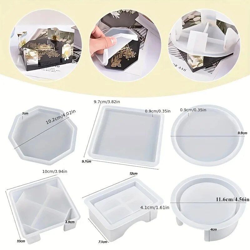 Coaster Resin Molds Set Includ – Serving Tray Mold Bewertung und Preis