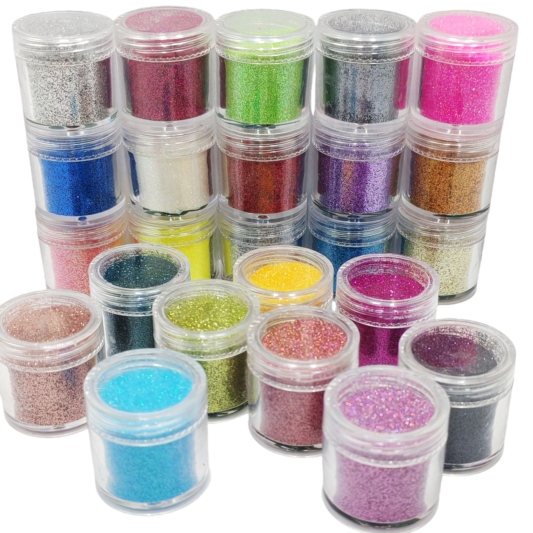 24-Color Cosmetic Iridescent H – Resin Glitter Pack Bewertung und Preis