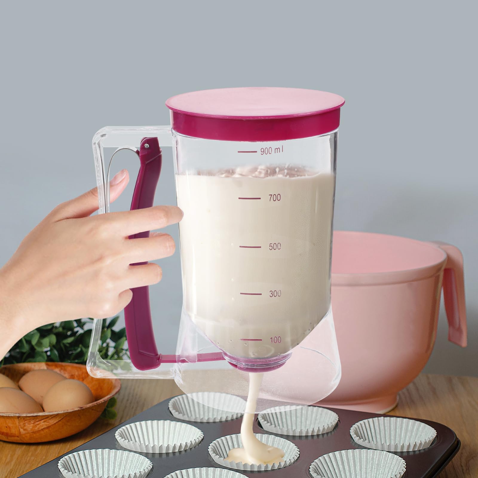 900ml Batter Dispenser Cupcake – Mixing Cup Silicone Bewertung und Preis