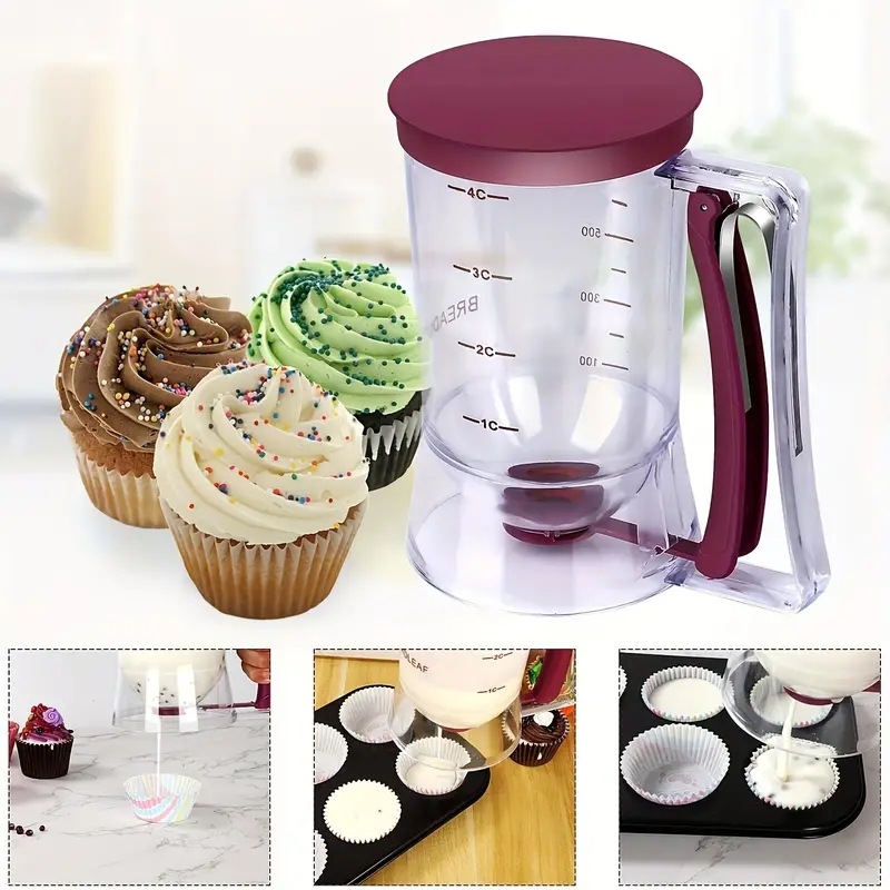 900ml Batter Dispenser Cupcake – Mixing Cup Silicone Bewertung und Preis