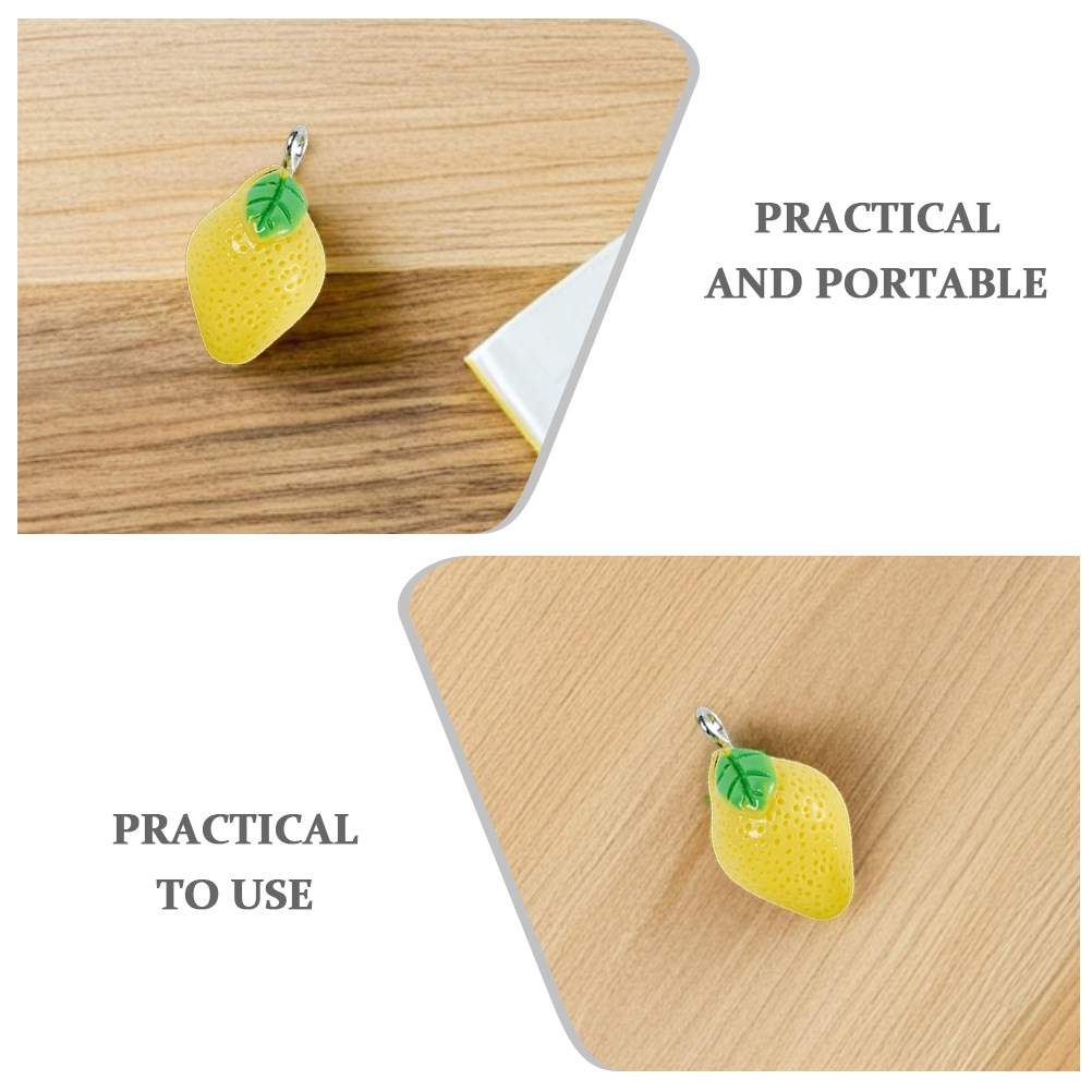 10Pcs Mini Lemon Charms Resin  – Resin Crafts Bewertung und Preis