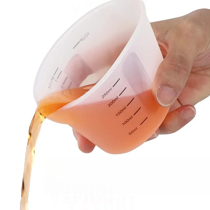 1pc Creative Simple 500ml /250 – Mixing Cup Silicone Bewertung und Preis