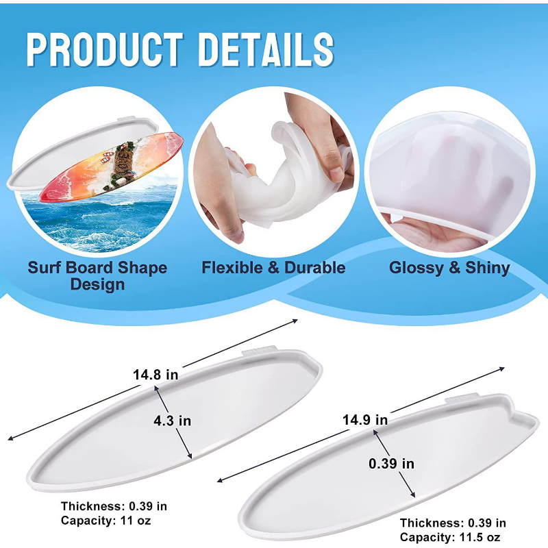 Surfboard Resin Tray Molds Sur – Resin Ocean Wave Mold Bewertung und Preis