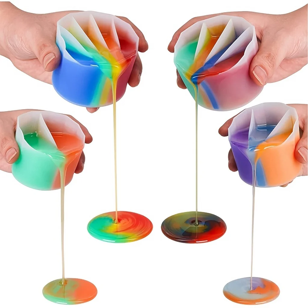 Color Mixing Split Cup For Pou – Mixing Cup Silicone Bewertung und Preis