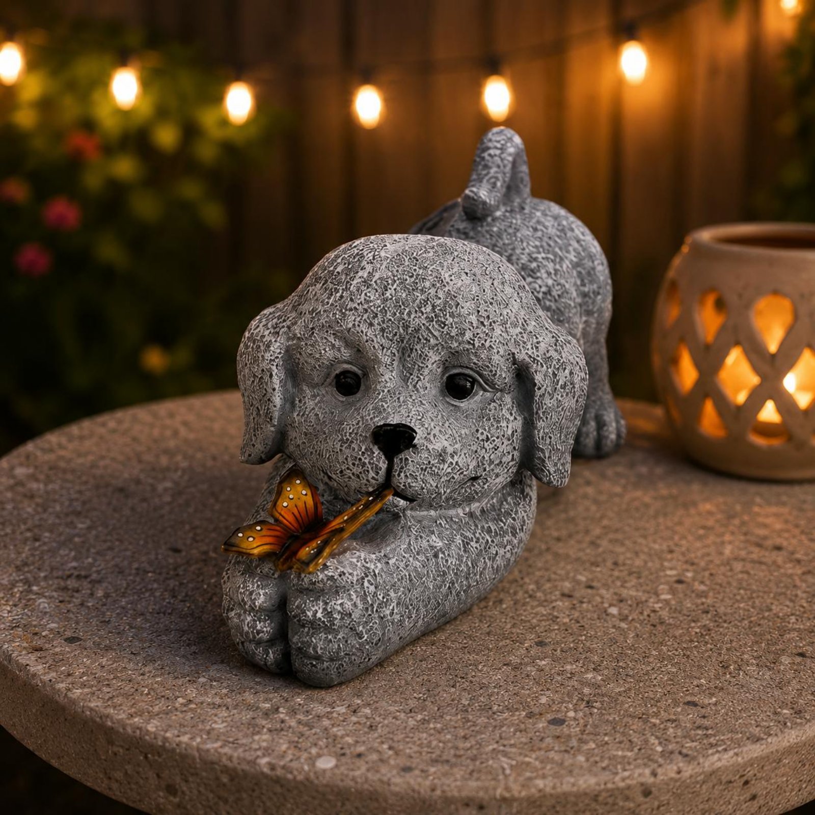Solar Dog Statue Resin Craft S – Resin Crafts Bewertung und Preis