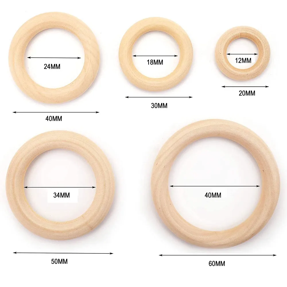 Wooden Rings Wooden Hoops for  – Wood Ring Blank Bewertung und Preis