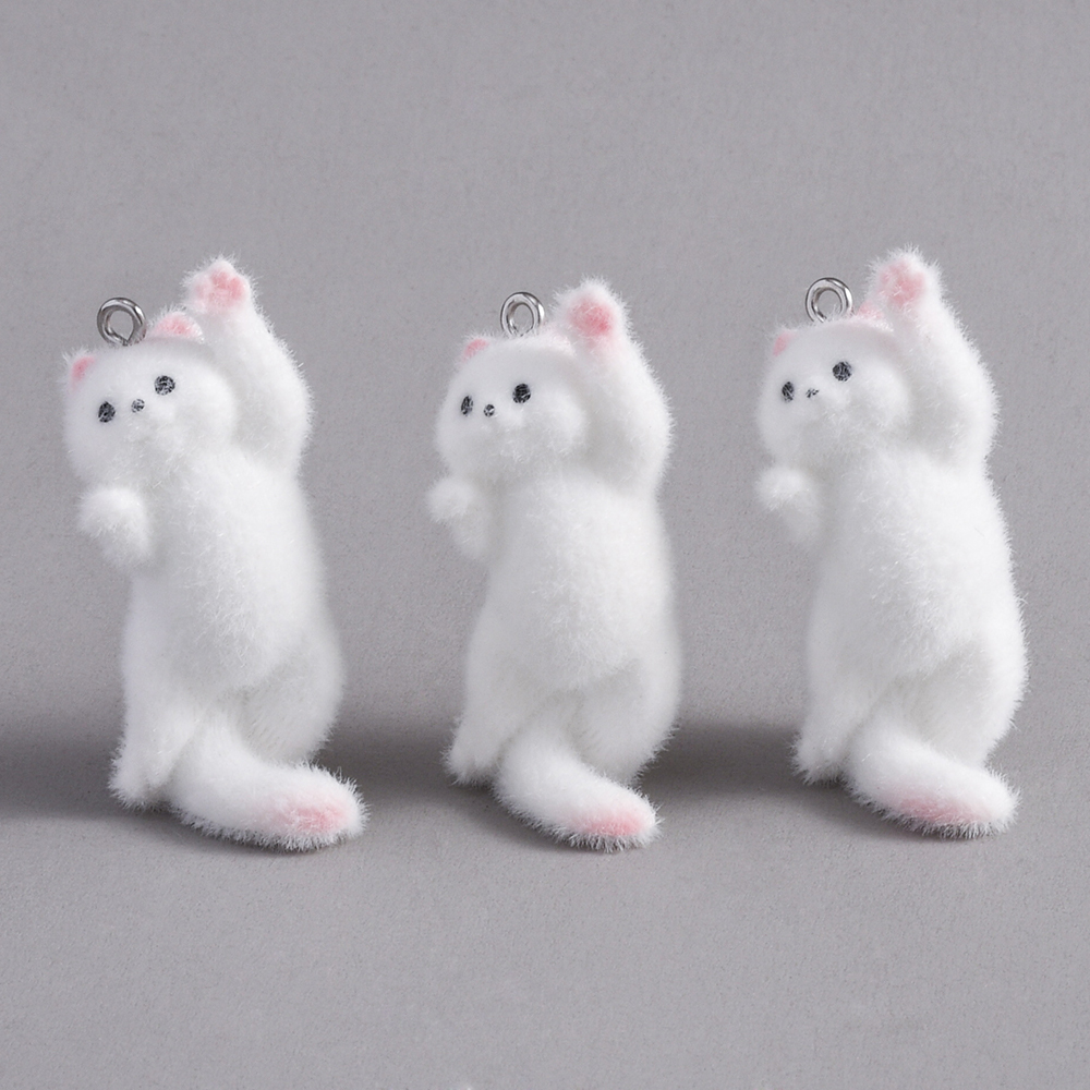 2pcs Flocking Little Cat Resin – Resin Craft Projects Bewertung und Preis