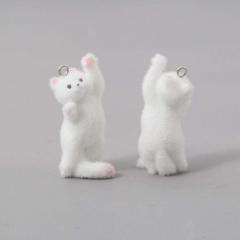2pcs Flocking Little Cat Resin – Resin Craft Projects Bewertung und Preis