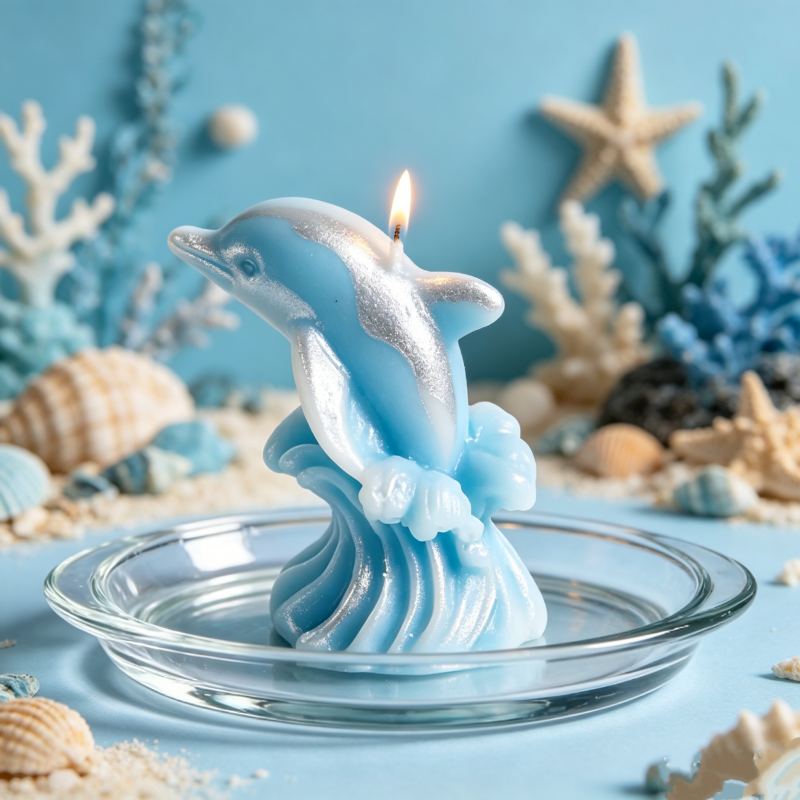 3D Whale & Dolphin with Wave S – Resin Ocean Wave Mold Bewertung und Preis