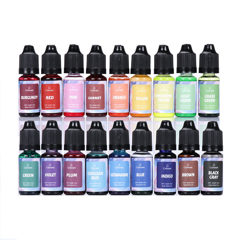 24 Colors/set 10ml Resin Pigme – Resin Pigment Set Bewertung und Preis