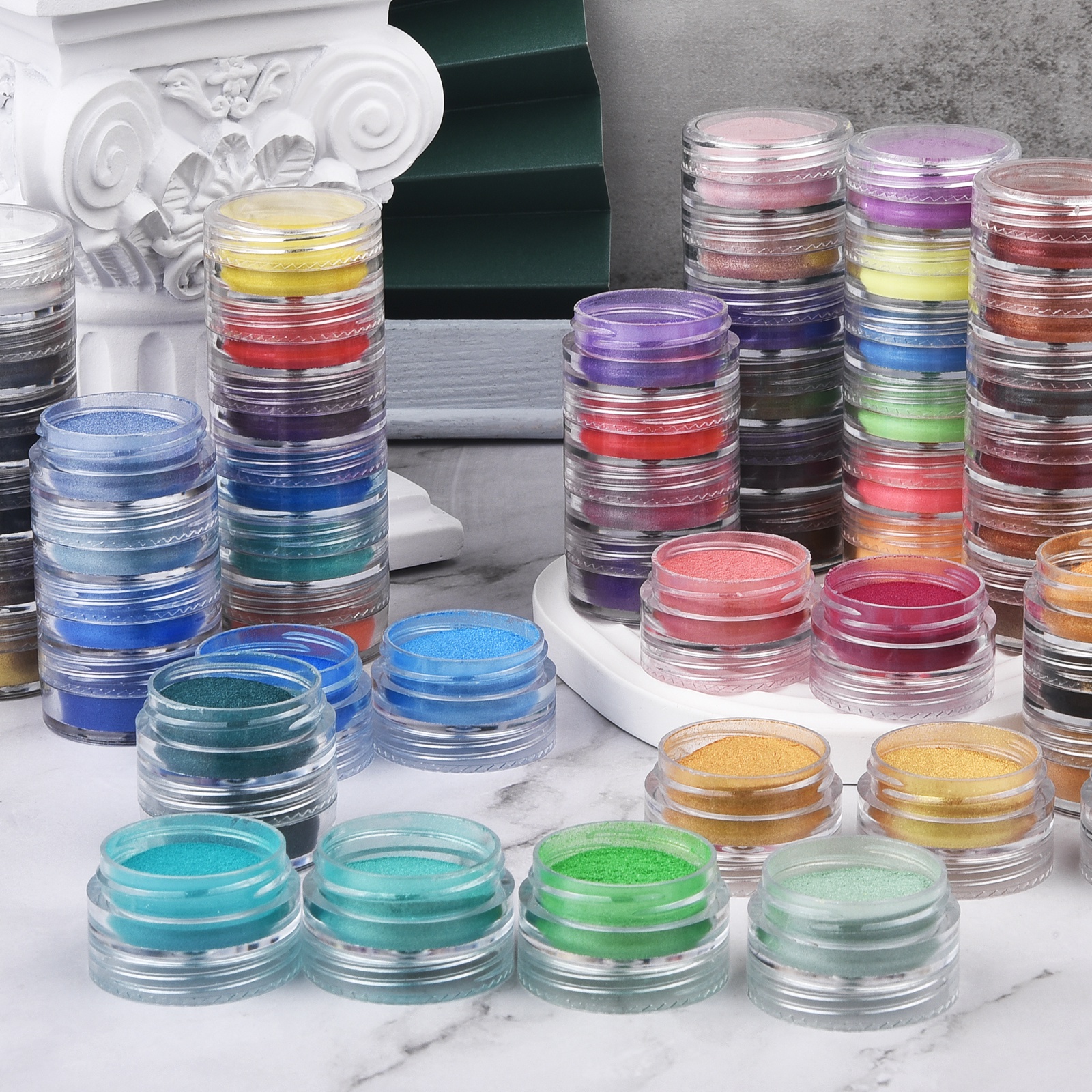 6 Colors/Set Pearlescent Powde – Resin Pigment Set Bewertung und Preis