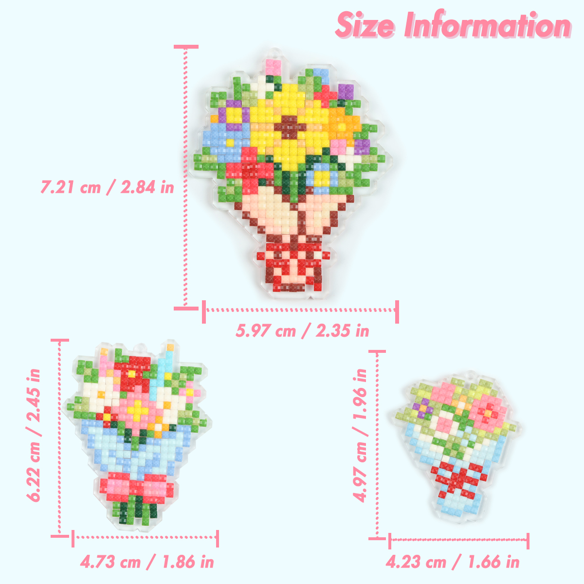 FOREVER YOUNG 3PCS Bouquet Acr – Resin Craft Kit Bewertung und Preis