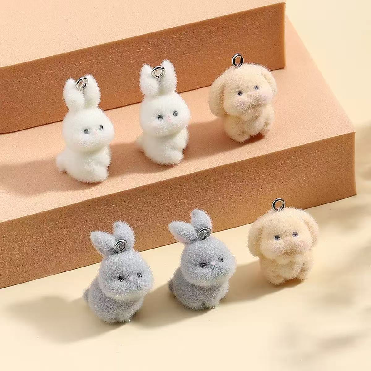 10pcs Flocking Little Rabbit R – Resin Craft Projects Bewertung und Preis