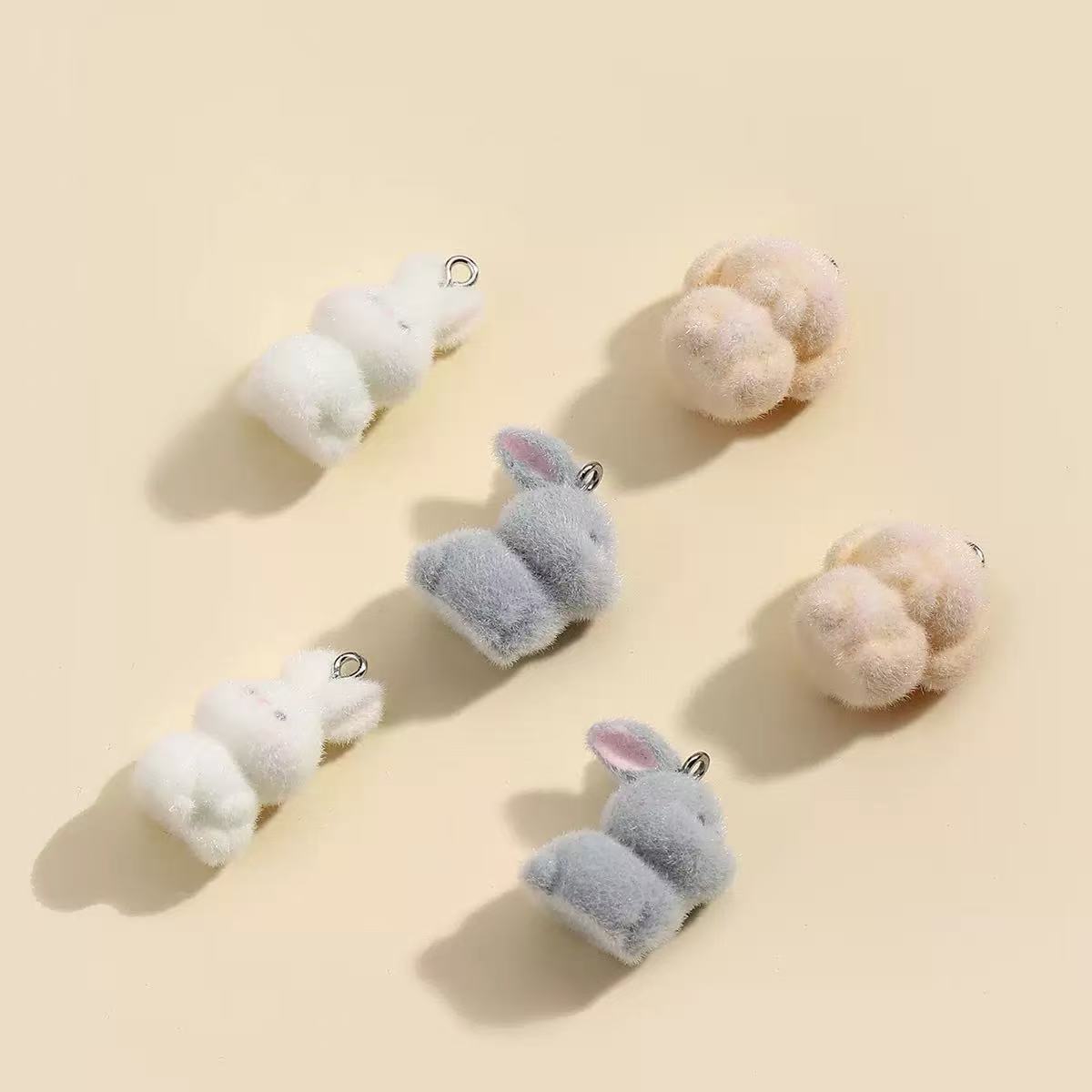 10pcs Flocking Little Rabbit R – Resin Craft Projects Bewertung und Preis