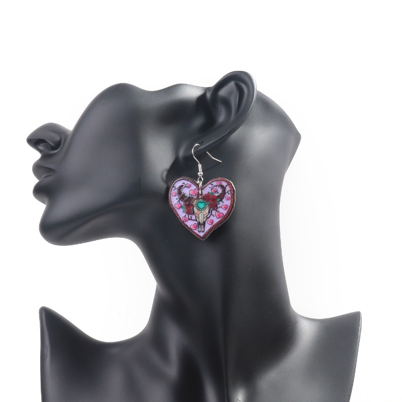 Dried Flower Earrings Heart Re – Dried Flower Bulk Bewertung und Preis
