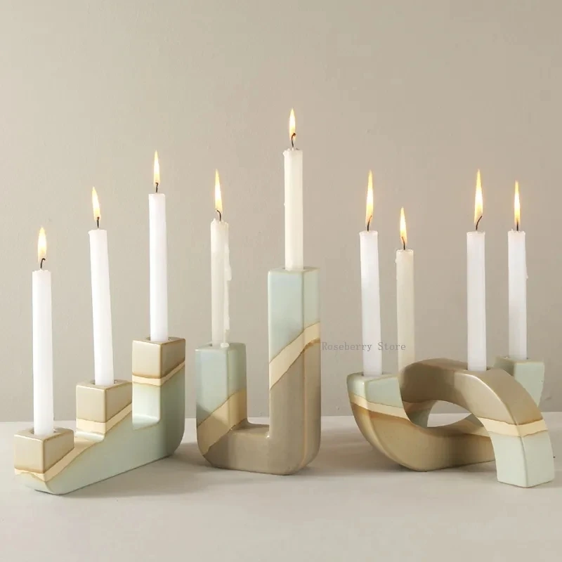 Geometry Candlestick Silicone  – Serving Tray Mold Bewertung und Preis