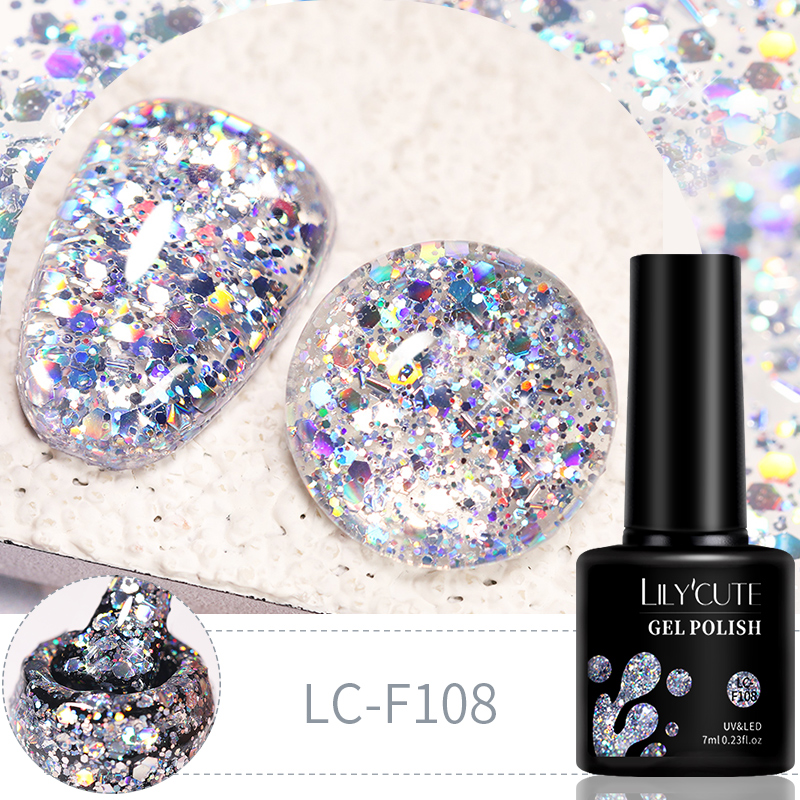 LILYCUTE 7ml 6Pcs/Set Glitter  – Resin Glitter Pack Bewertung und Preis