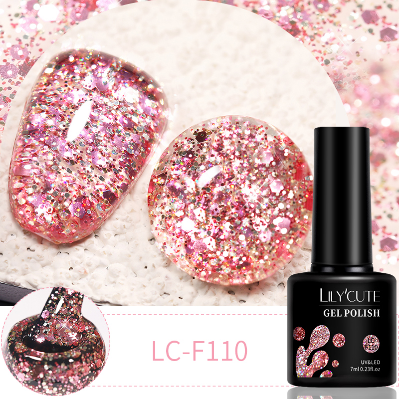 LILYCUTE 7ml 6Pcs/Set Glitter  – Resin Glitter Pack Bewertung und Preis