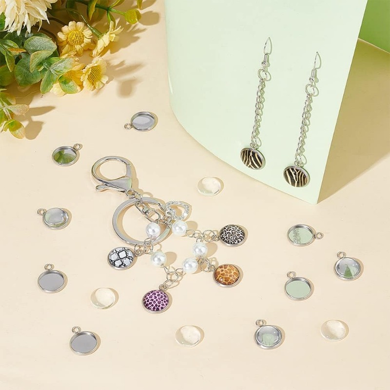 50 sets Pendant Cabochon Jewel – Bezels Set Pendant Bewertung und Preis